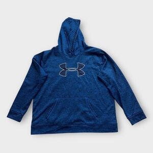 Men’s Under Armor Hoodie. Blue. Size: XXL